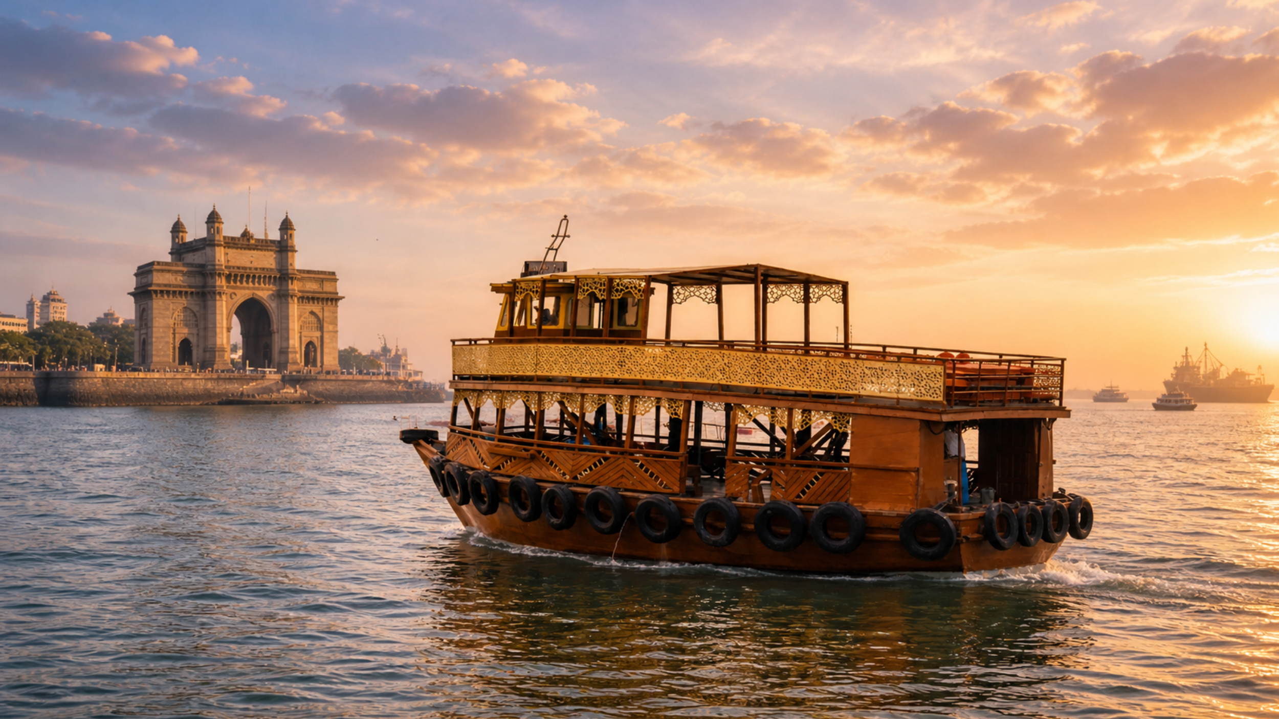 Kasimi M.L Hajra 60 to 70 seater private party ferry, Mumbai