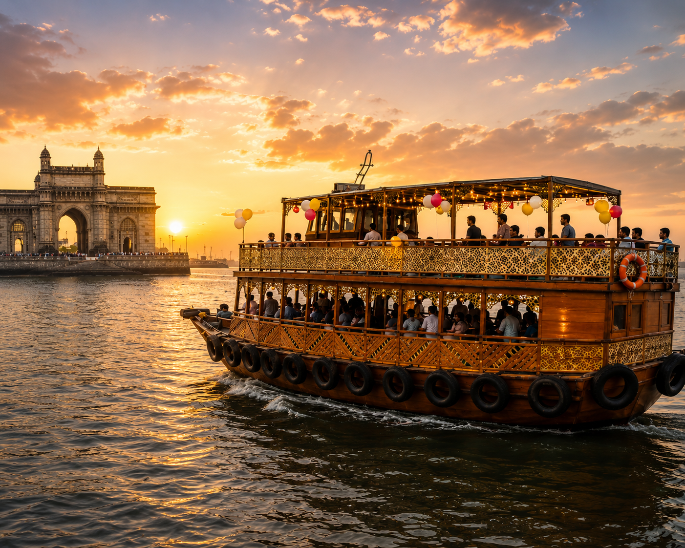 Kasimi M.L Al Kasim 60 to 70 seater private party ferry, Mumbai