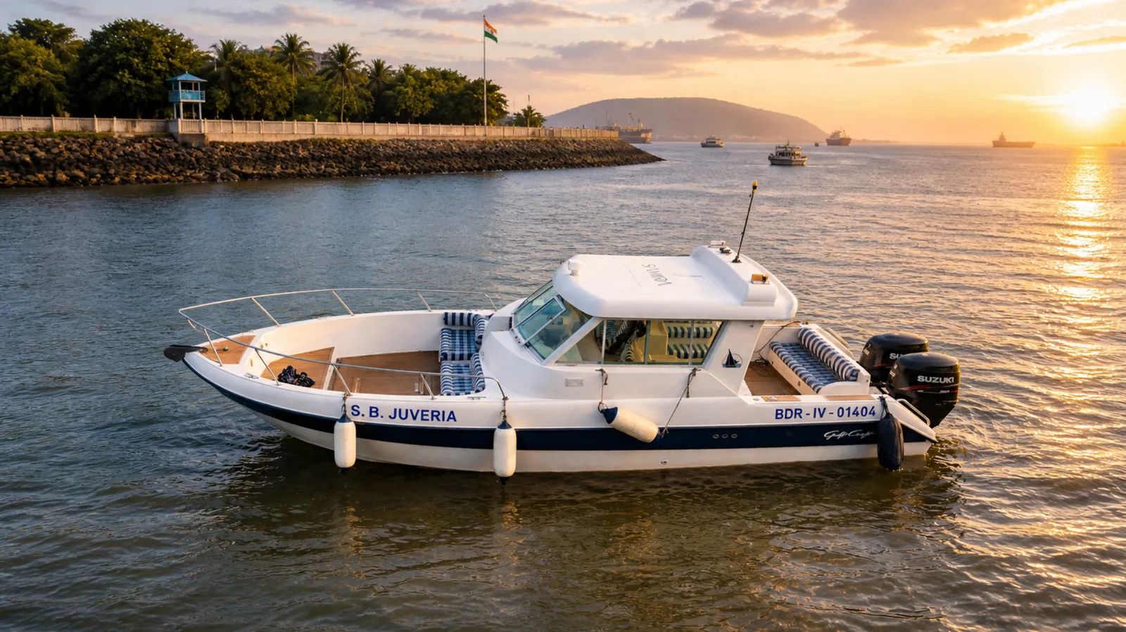 S.B Juveria, Kasimi's 12-seater private speed boat